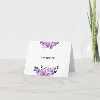 Create Your Own Floral Card
