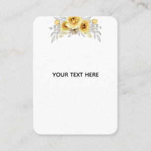 Create Your Own Floral Enclosure Card