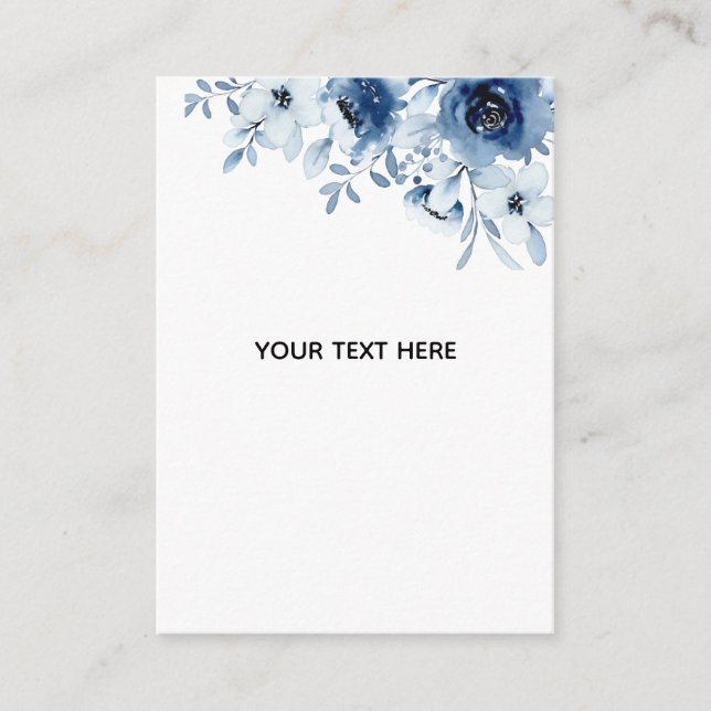Create Your Own Floral Enclosure Card (Front)