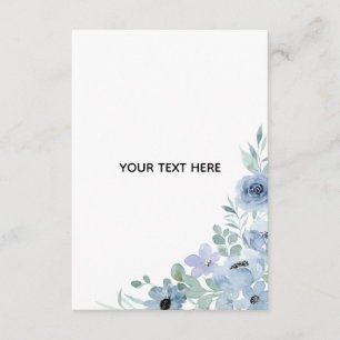 Create Your Own Floral  Enclosure Card