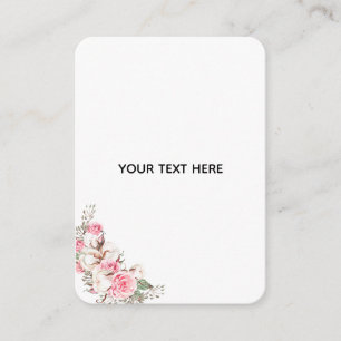 Create Your Own Floral Enclosure Card