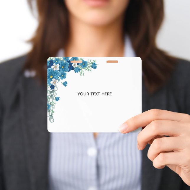 Create Your Own Floral ID Badge (Presented)