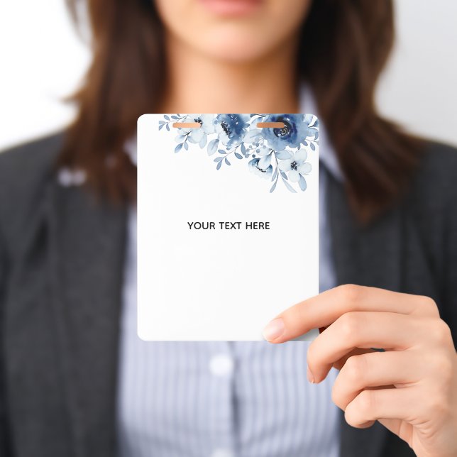 Create Your Own Floral ID Badge (Presented)