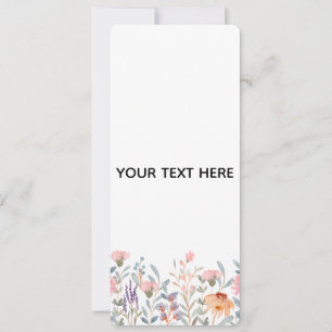 Create Your Own Floral Invitation