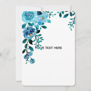 Create Your Own Floral Invitation
