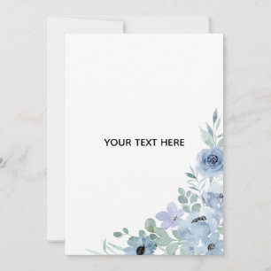 Create Your Own Floral Invitation