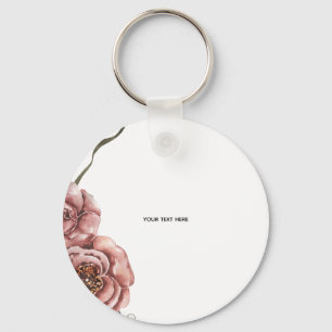 Create Your Own floral  Key Ring