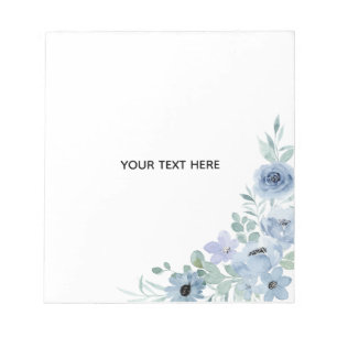 Create Your Own Floral Notepad