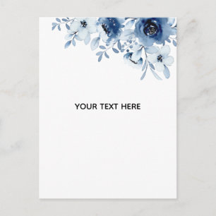 Create Your Own Floral Postcard