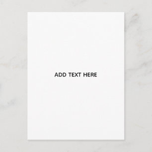 Create Your Own Floral  Postcard