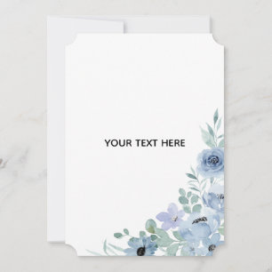 Create Your Own Floral Thank You Card