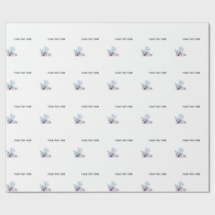 Create Your Own Floral Wrapping Paper
