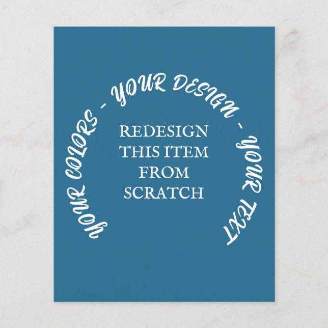 Create Your Own Flyer (Front)