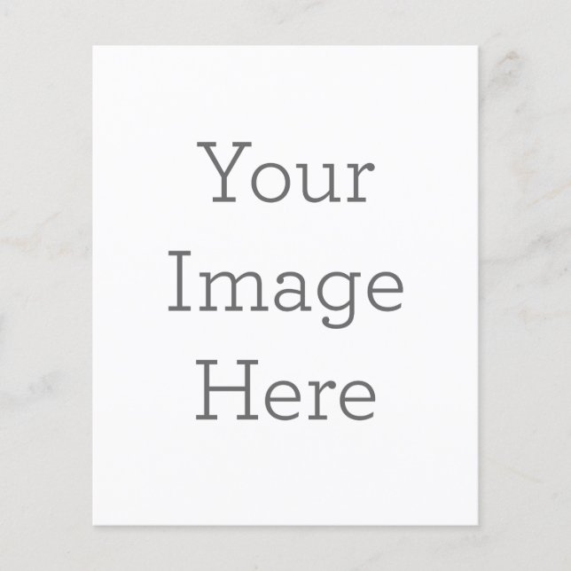 Create Your Own Flyer (Front)