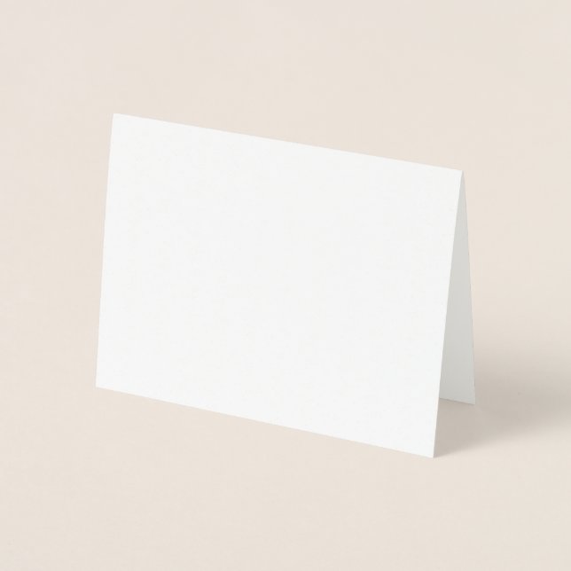 Create Your Own Foil Card (Front)