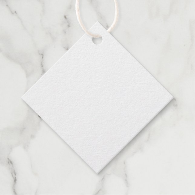 Create Your Own Foil Favour Tag (Front)