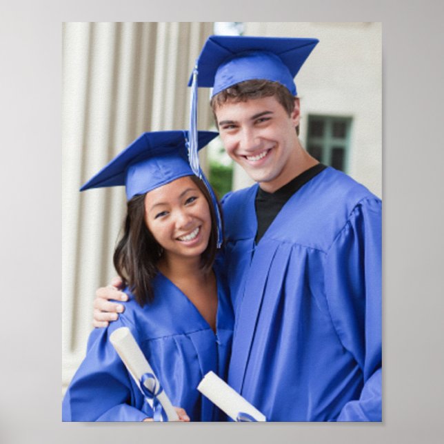 Create Your Own Framed Graduation Photo Poster (Front)