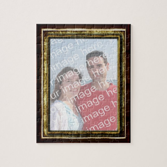 Create Your Own Framed Photo Puzzle (Vertical)