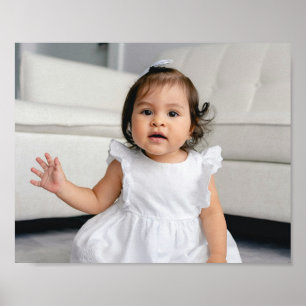 Create Your Own Frameless Kids Children Baby Photo Poster