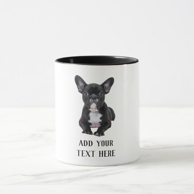 Create Your Own French Bulldog Mug (Center)