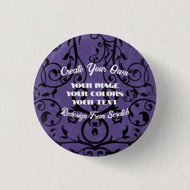 Create Your Own Fully Customised 3 Cm Round Badge (Front)