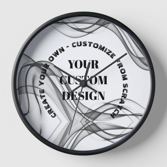 Create Your Own Fully Customised Clock (Front)