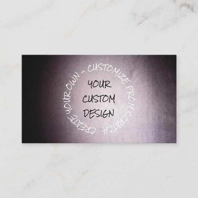 Create Your Own Fully Customised Enclosure Card (Front)