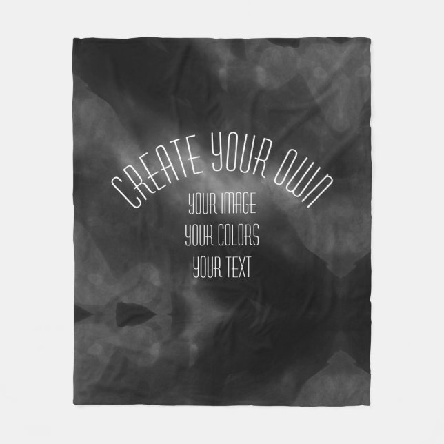 Create Your Own Fully Customised Fleece Blanket (Front)
