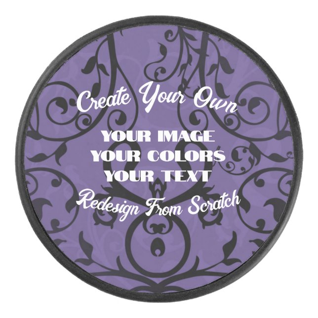 Create Your Own Fully Customised Hockey Puck (Front)