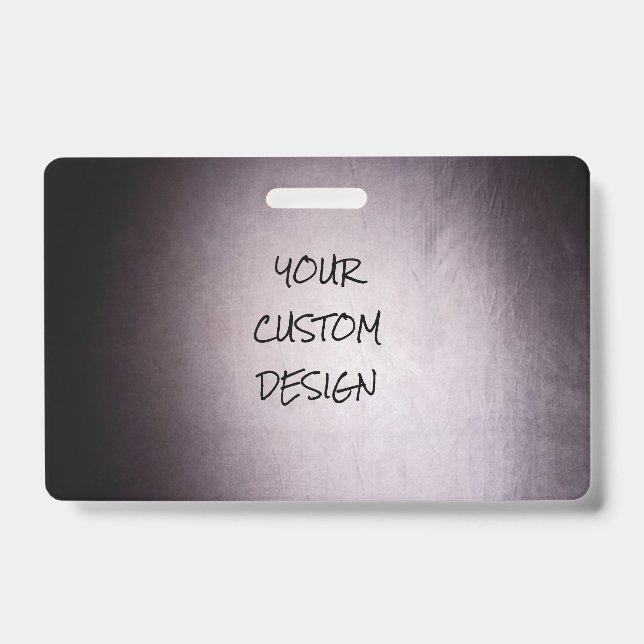 Create Your Own Fully Customised ID Badge (Front)