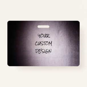 Create Your Own Fully Customised ID Badge