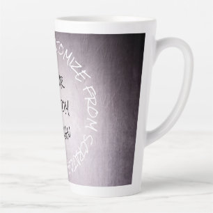 Create Your Own Fully Customised Latte Mug