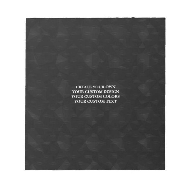 Create Your Own Fully Customised Notepad (Front)