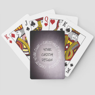 Create Your Own Fully Customised Playing Cards