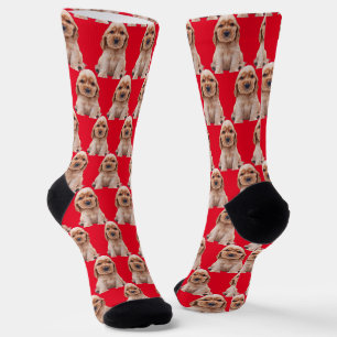 Create your own Funny Custom Photo Crew  Socks