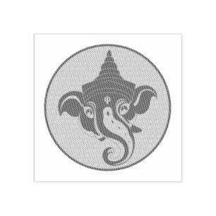 Create Your Own Ganesh Face Rubber Stamp