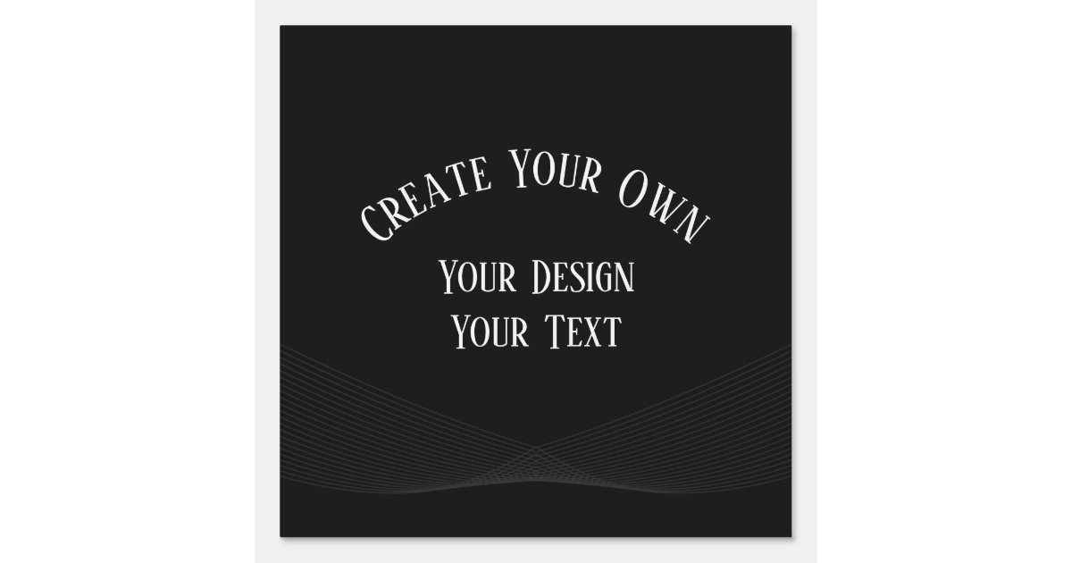 Create Your Own Garden Sign Zazzle create-your-own-garden-sign-zazzle