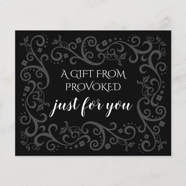 Create Your Own Gift Marketing Gift Insert Flyer (Front)