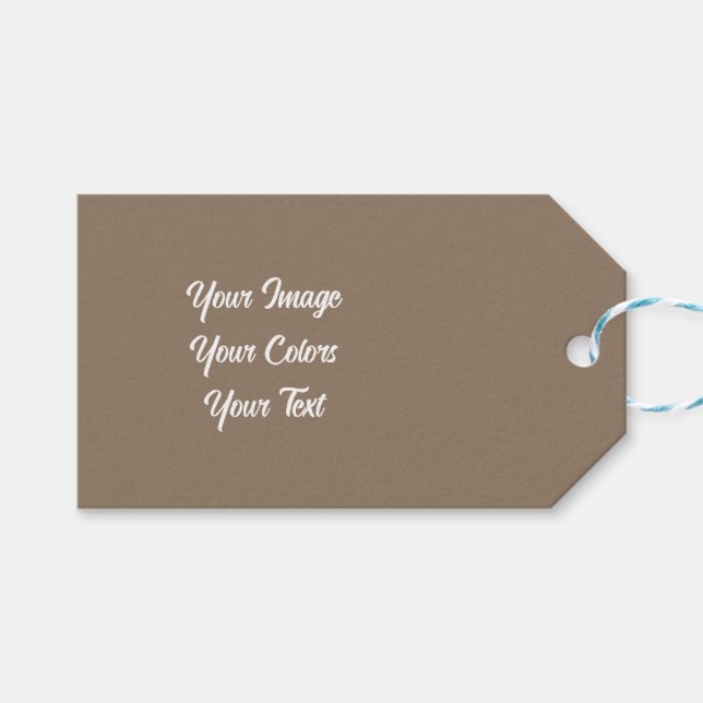 Create Your Own Gift Tags (Front (Horizontal))