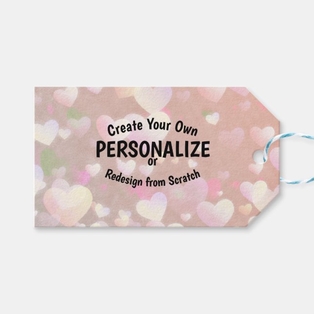 Create Your Own Gift Tags (Front (Horizontal))