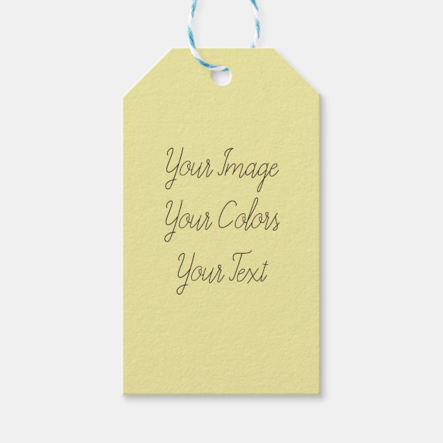 Create Your Own Gift Tags (Front)
