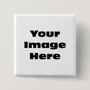 Create Your Own Gift Template 15 Cm Square Badge