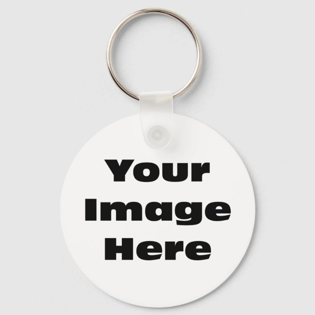 Create Your Own Gift Template Key Ring (Front)