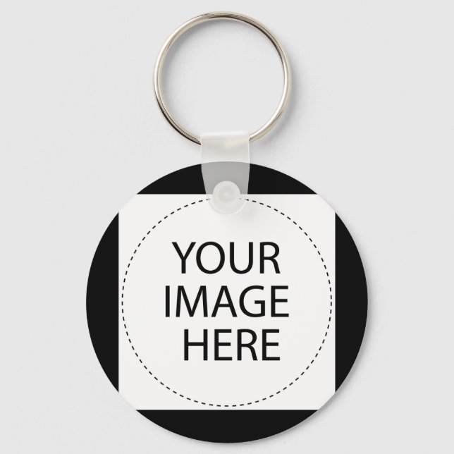 ♪♫♪ Create Your Own Gifts ~ Customise Blank Key Ring (Front)