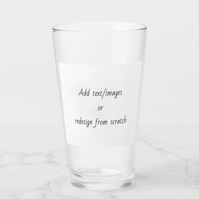 Create Your Own Glass (Front)
