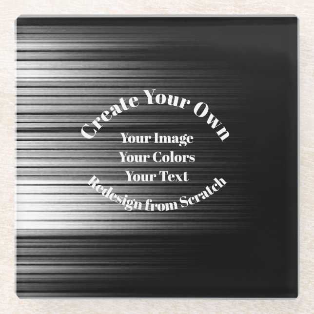 Create Your Own Glass Coaster (Front)
