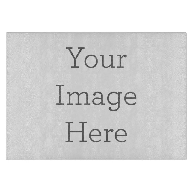 Decorative Glass Chopping Board 11" x 8" (Front)