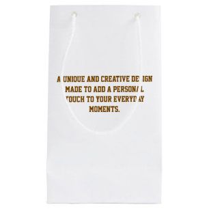 Create Your Own Glossy Gift Bag