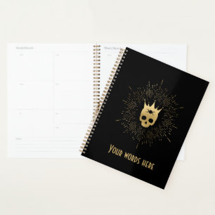 Create Your Own Gold Arcane Empress Tarot Planner