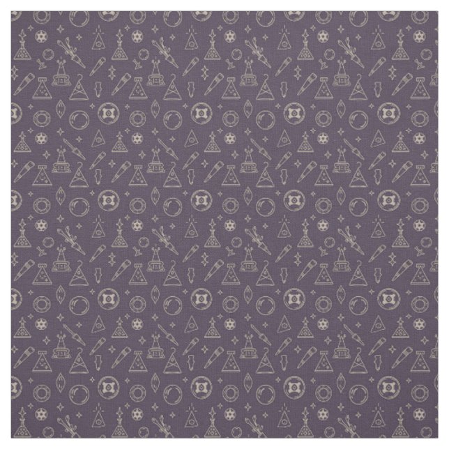 Create Your Own Golden Alchemy Purple Fabric (Swatch)